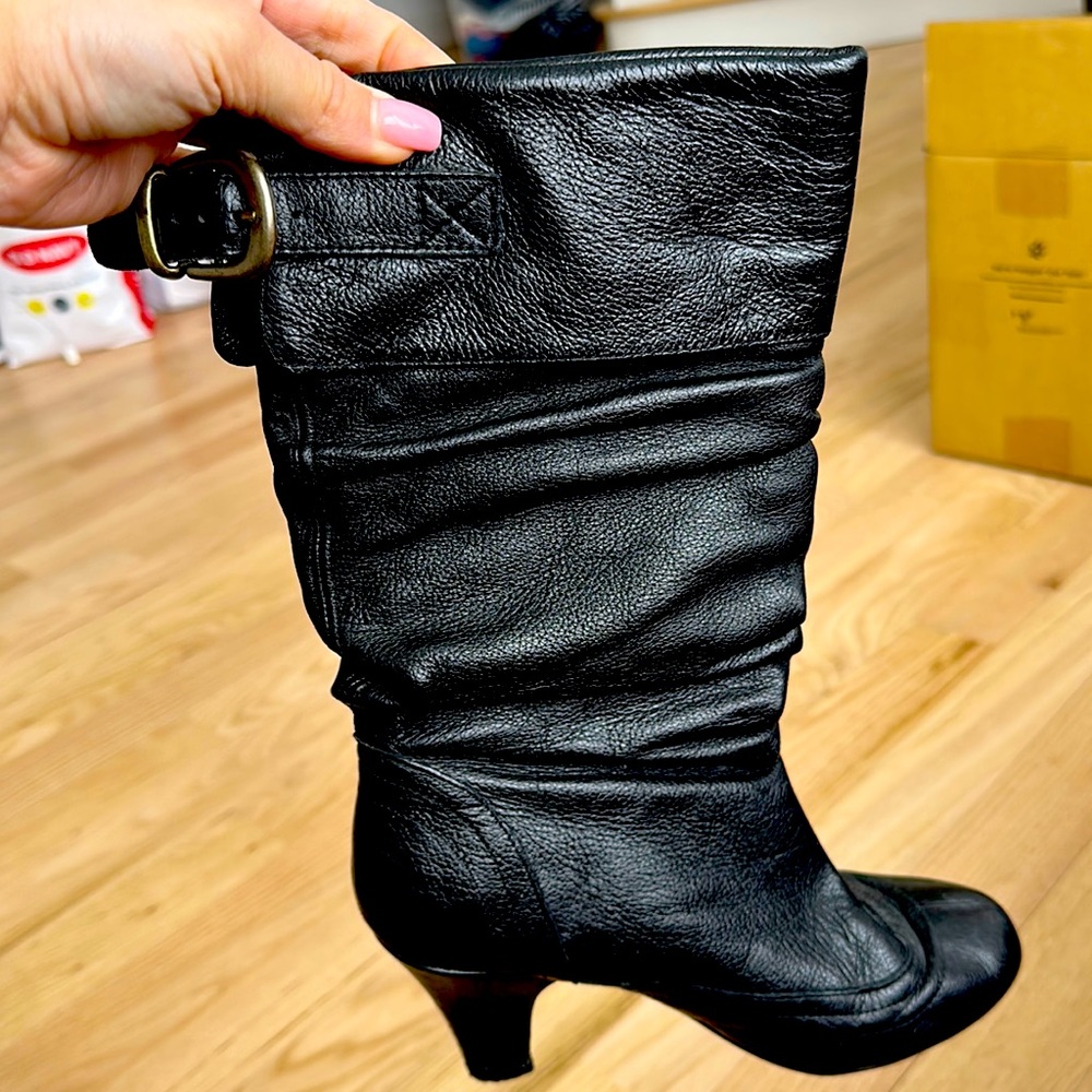 Steve Madden low heel boots